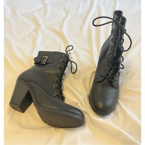 Black Combat Boots